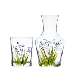 Bluebell Carafe And Tumbler