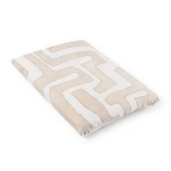 Blush Classic Kuba Cloth Crib Sheet - Bedding