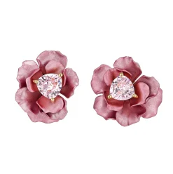 Blush Rose Studs