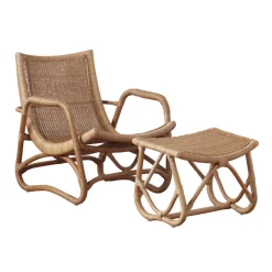 Bodega Wicker Lounge Chair