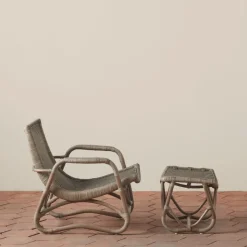 Bodega Wicker Lounge Chair