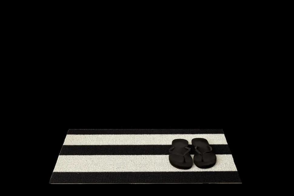 Bold Stripe Shag Doormat