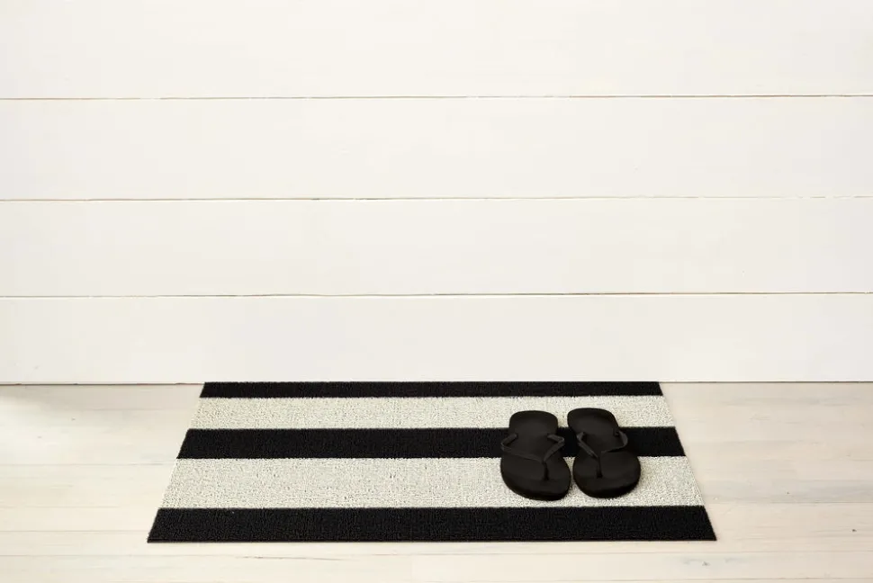 Bold Stripe Shag Doormat