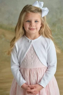 Bolero Sweater in White