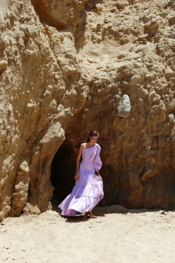 Bom Bom Top in Lavender