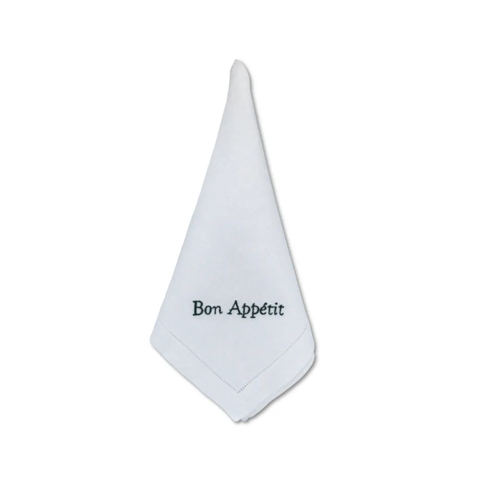 Bon Appétit Dinner Napkins, Set of 4