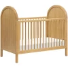 Bondi 3-in-1 Convertible Crib with Toddler Bed Conversion Kit in Honey