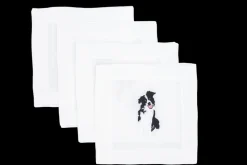 Border Collie Cocktail Napkins