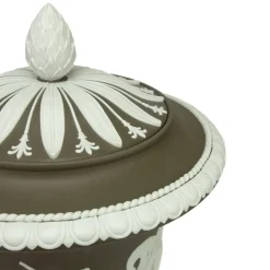 Borghese Small Vase in Marsh Green