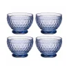 Boston Colored Individual Bowl in Blue, Set of 4
