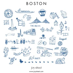 Boston Women's Button Front Long Pajama Set