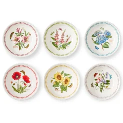 Botanic Garden Meadow Pasta Bowls, Set of 6