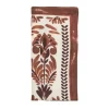 Botanica Napkin in Ivory & Brown, Set of 4