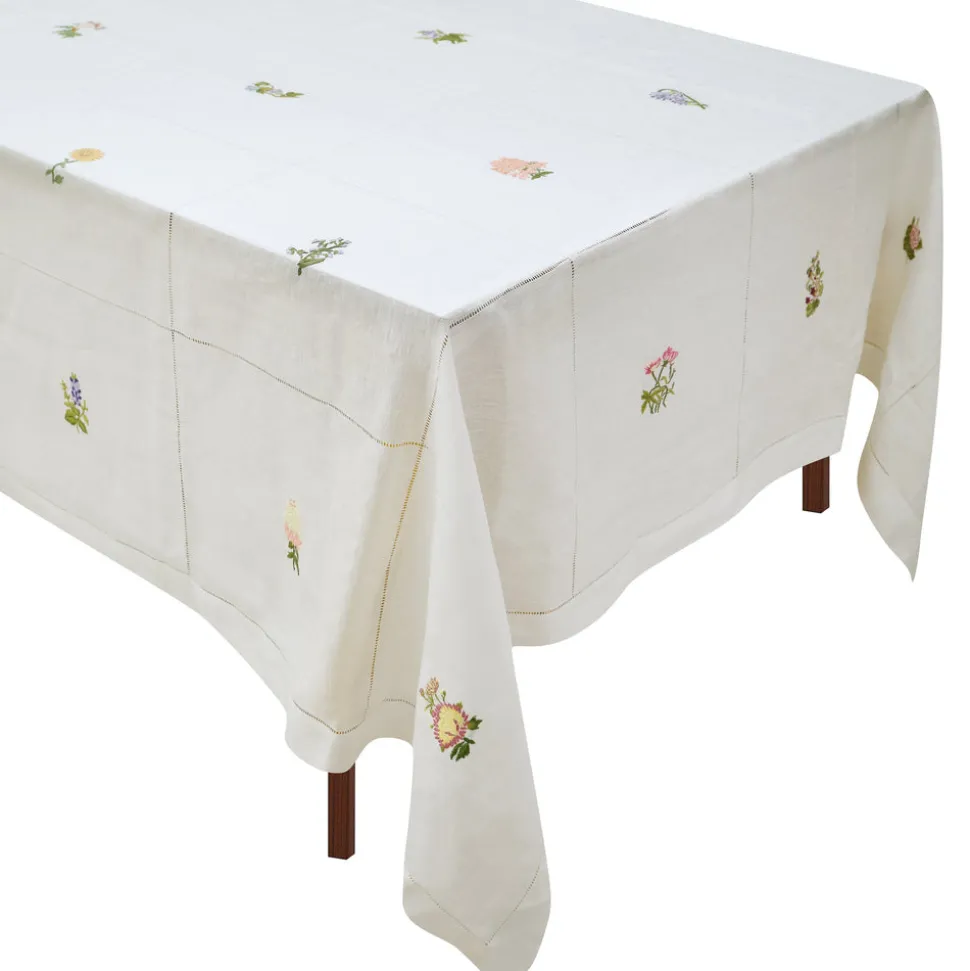 Botanical Flower Tablecloth