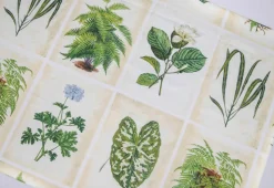 Botanical Print Rectangular Tablecloth