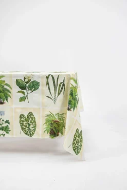 Botanical Print Rectangular Tablecloth