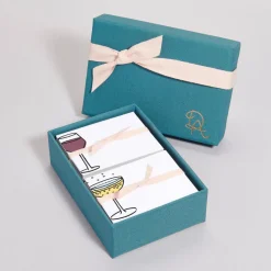 Bottoms Up Place Cards, Set of 24