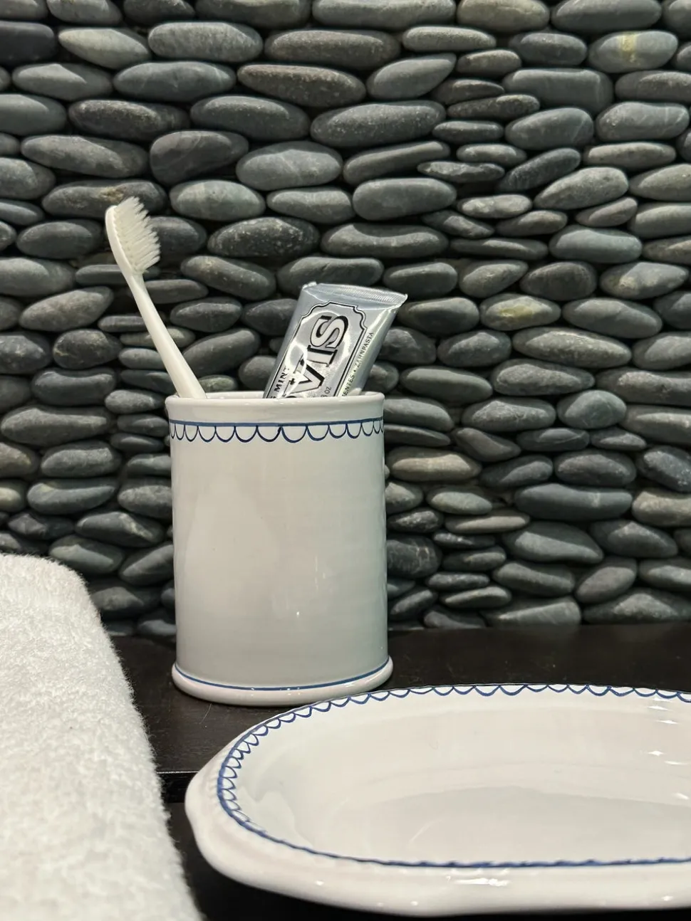 Bouclette Tumbler in Blue