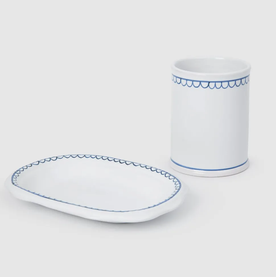 Bouclette Tumbler in Blue