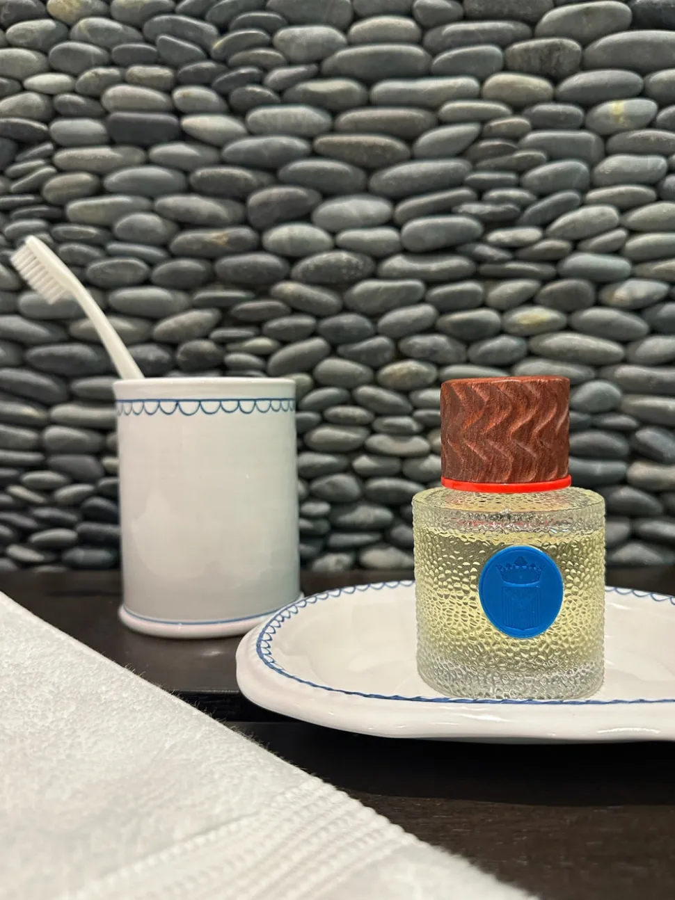 Bouclette Tumbler in Blue