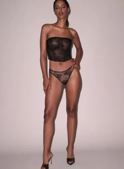 Bouquet Lace Corset Top