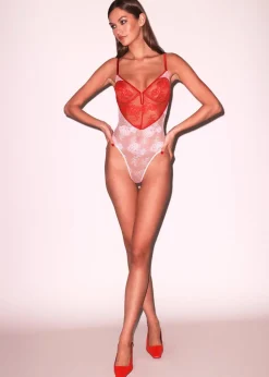 Bouquet Lace Heart Bodysuit