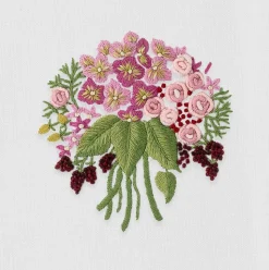 Bouquet Pink Hand Towel