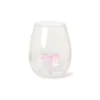 Bow Stemless Wine Glass