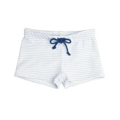 Boys Brief in Powder Blue Stripe