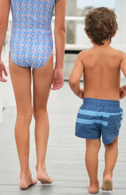 Boy’s Newport Navy Colorblock Boardie