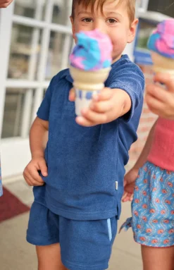 Boy’s Newport Navy French Terry Short