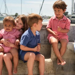 Boy’s Newport Navy French Terry Polo