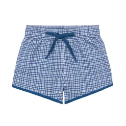 Boy’s Newport Navy Gingham Boardie