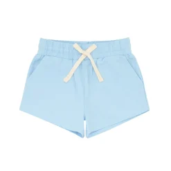 Boys Peri Blue Cotton Twill Short