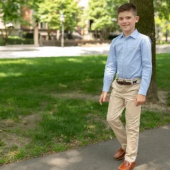 Bradford Trousers in King's Way Khaki Corduroy