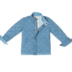 Bradley Barn Jacket in Bay Tree Blue