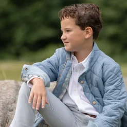 Bradley Barn Jacket in Bay Tree Blue