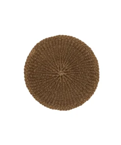Braided Abaca Placemat in Chocolate