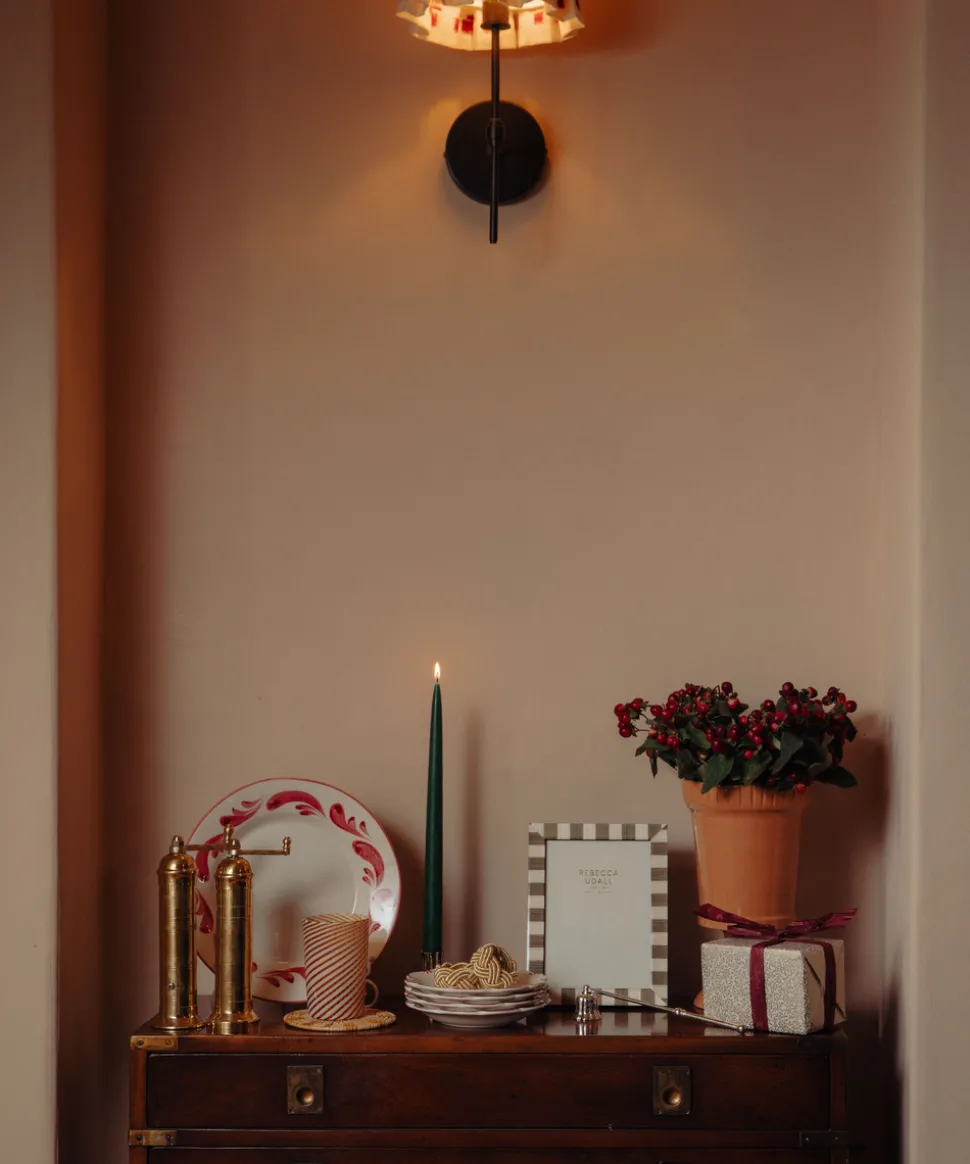 Braided Napkin Rings in Antique Gold, Set of 4