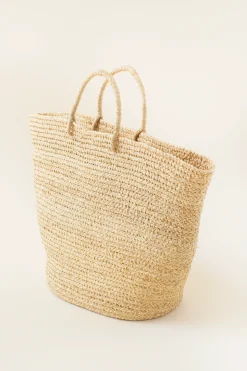 Braided Raffia Bag