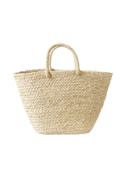 Braided Raffia Day Bag Natural
