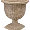 Braided Square Base Urn