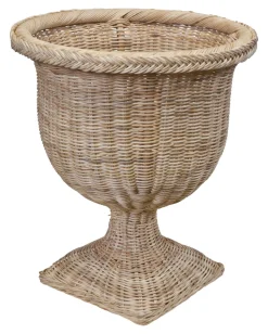 Braided Square Base Urn