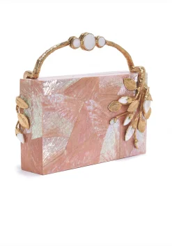 Brancuse Clutch in Blush