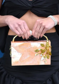 Brancuse Clutch in Blush