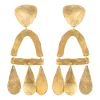 Brass Castara Earrings