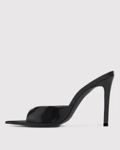 Brea in Black Patent Leather