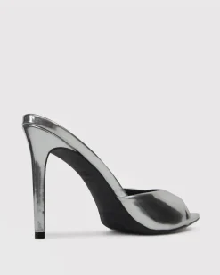 Brea in Silver Mirror Metallic