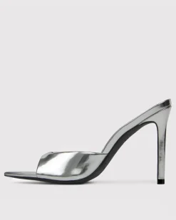 Brea in Silver Mirror Metallic