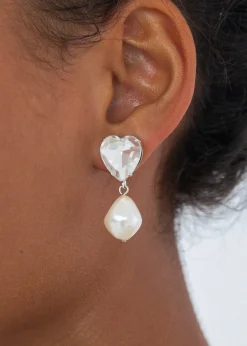 Brennan Earrings in Crystal